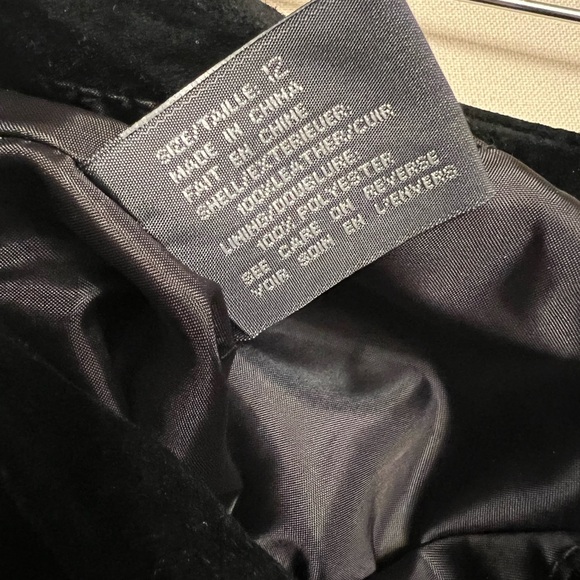 70's lace-up leather pants soft ultra black suede ANNEX - Picture 5 of 7